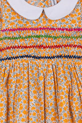 Floral Smocked Girl's Top